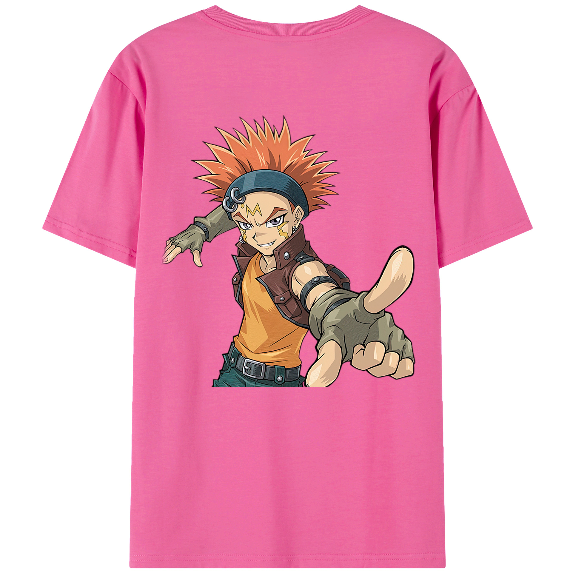 （画像用） 遊☆戯☆王 Yu-Gi-Oh! レディース半袖Tシャツ(バックプリント)